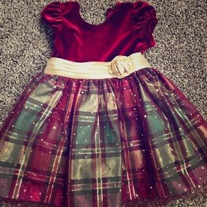 Beautiful Tartan Plaid Toddler Dress